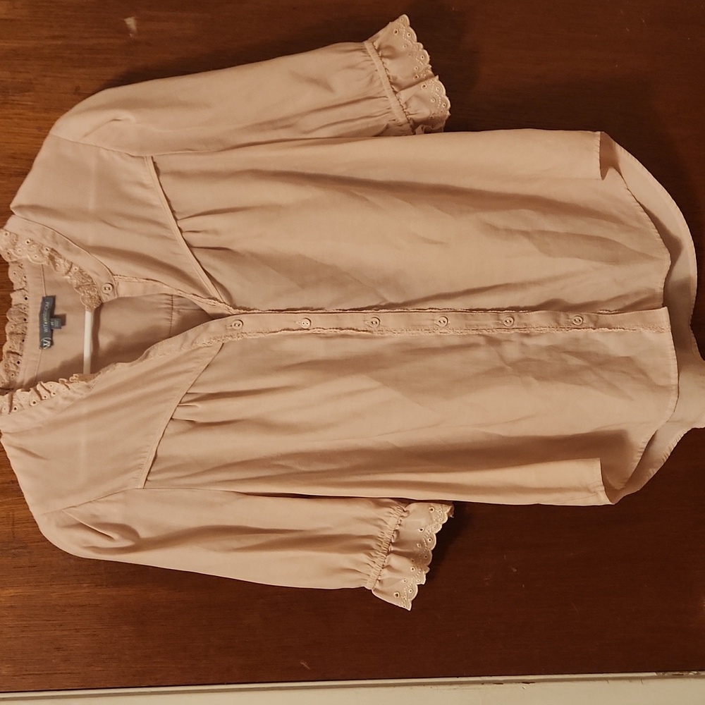Wit and Wisdom pink blouse
